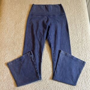 Offline By Aerie Womens XS High Rise Flare Leggings Blue Yoga Pants